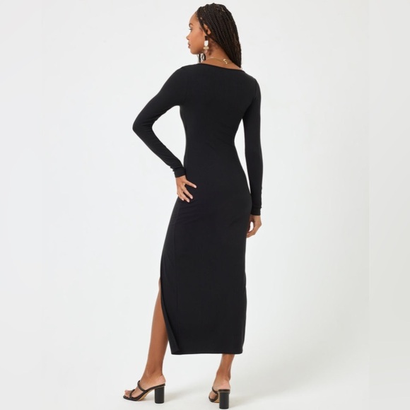 L*SPACE Windsor Dress Maxi Long Sleeve - Picture 2 of 11